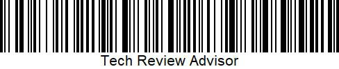 Barcode example of Tech Review Advisor