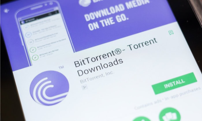 BitTorrent mobile app for downloading media on smartphone