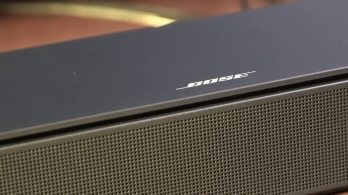 Close up of Bose Smart Soundbar 300