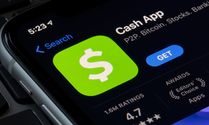 Cash App listing on the Apple App Store