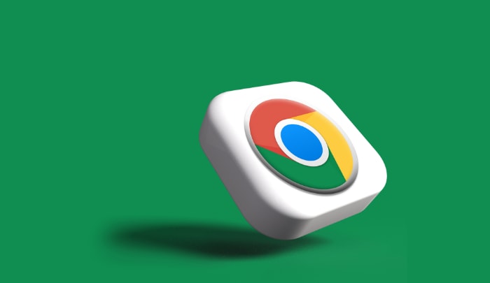 Chrome 3D Icon
