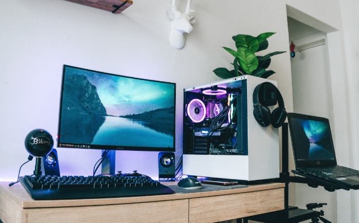 Gaming PC Setup 4