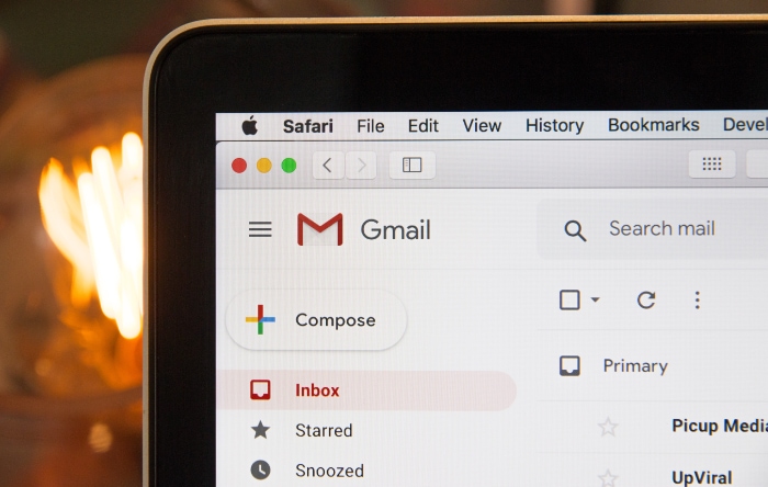 Gmail web interface