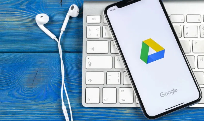 Google Drive on smartphone