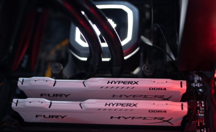 HyperX RAM on motherboard