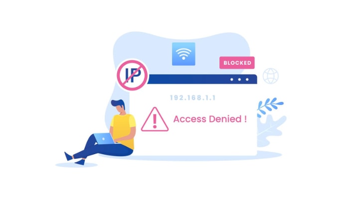 Illustration of IP Blocked 2