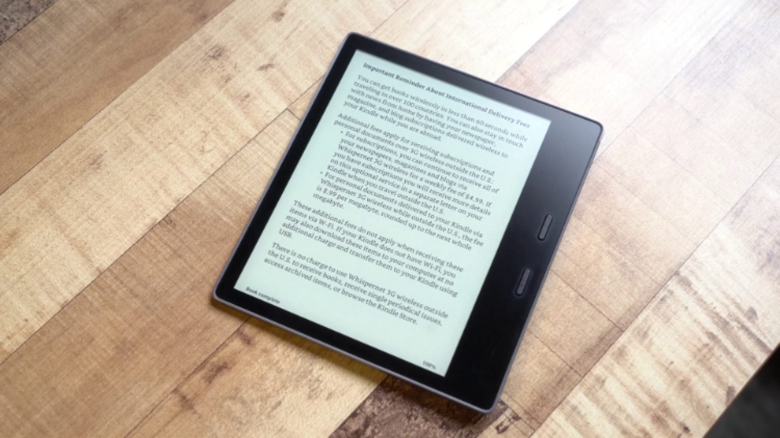 Kindle Oasis Review Tech Review Advisor