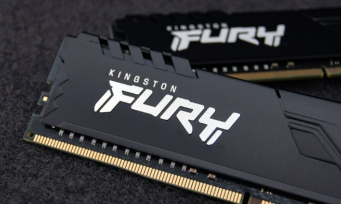 Kingston RAM close up