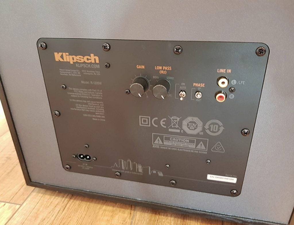 Klipsch Spl 120 Manual