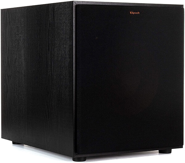 Side view of Klipsch R-120SW