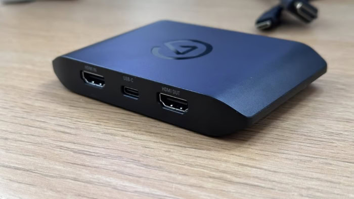 Rear HDMI and USB C ports on capture card