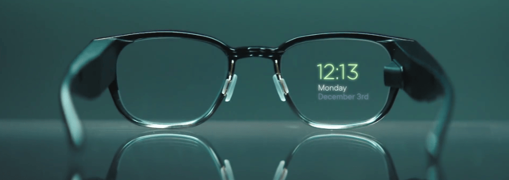 Black Smart Glasses