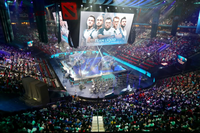 The International Dota 2 championship arena