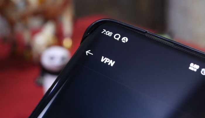 VPN profile on android smartphone