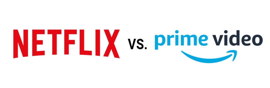 Illustration of Netflix vs. Amazon Prime