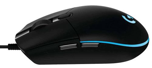 Logitech G203 left side